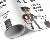 Gift Wrap Kinderen Guitar Birthday Cadeaupapier (Rol Hoek)