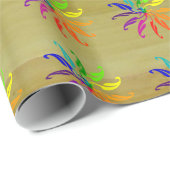 Gift Wrap - Kleurwiel op bamboe (v.2) Cadeaupapier (Rol Hoek)