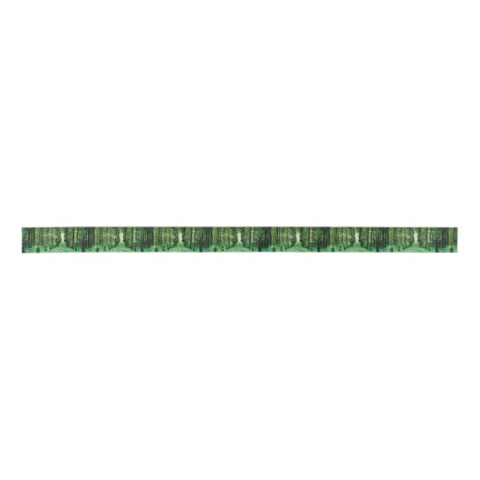 Gift Wrap Lint Magisch Bos Groen Mysterie (Voorkant)