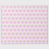 Gift Wrap - Mandala Overzicht in de Kleuren van he Cadeaupapier (Vlak)