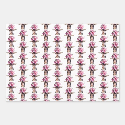 Gift Wrap Paper Lilly the Goat (Voorkant 2)