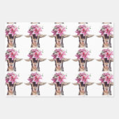 Gift Wrap Paper Lilly the Goat (Voorkant)