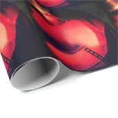 Gift Wrap Paper Xmas Ornament Golden Gate Bridge Cadeaupapier (Rol Hoek)