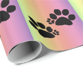 Gift Wrap - Polydactylpolaafdrukken Cadeaupapier (Rol Hoek)