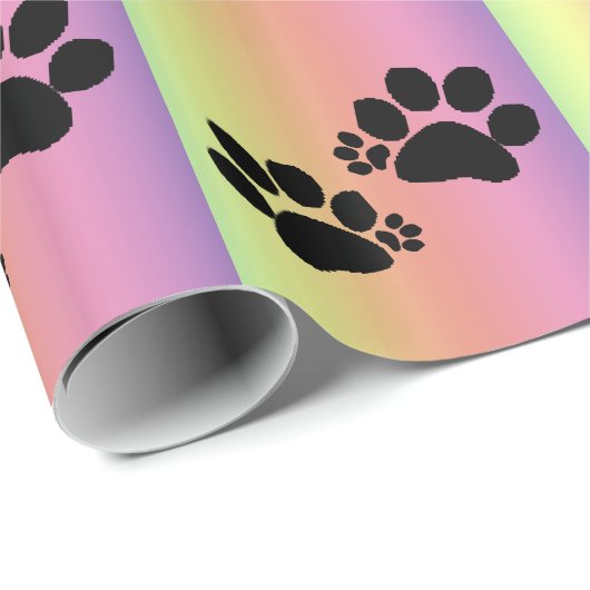 Gift Wrap - Polydactylpolaafdrukken Cadeaupapier (Rol Hoek)