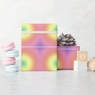 Gift Wrap - Regenboogcirkels Cadeaupapier