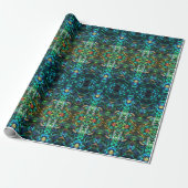 Gift Wrap Roll Abalone Cadeaupapier (Uitgerold)