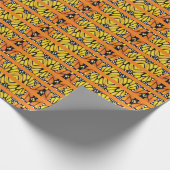 Gift Wrap Roll Abstract Monarch Cadeaupapier (Hoek)