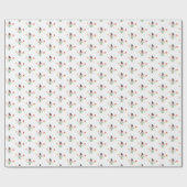 Gift Wrap Roll -Children's Art-Kerstman Cadeaupapier (Vlak)