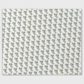 Gift Wrap Roll - de Witte Dagen van de Waterverf N Cadeaupapier (Vlak)