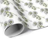 Gift Wrap Roll - de Witte Dagen van de Waterverf N Cadeaupapier (Rol Hoek)
