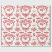 Gift Wrap Roll in Marie Toile aardbei2 Cadeaupapier (Vlak)