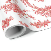 Gift Wrap Roll in Marie Toile aardbei2 Cadeaupapier (Rol Hoek)