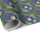 Gift Wrap Roll - Kunst voor kinderen - kerstangel Cadeaupapier (Rol Hoek)