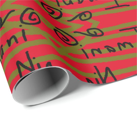 Gift Wrap Roll Kwanzaa Principles Cadeaupapier (Rol Hoek)