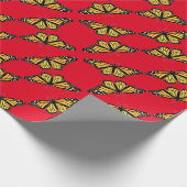 Gift Wrap Roll Monarch Kerstmis Cadeaupapier (Hoek)