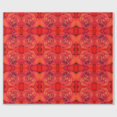 Gift Wrap Roll NEON Sinaasappel Begonia Cadeaupapier (Vlak)