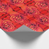 Gift Wrap Roll NEON Sinaasappel Begonia Cadeaupapier (Hoek)