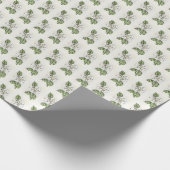 Gift Wrap Roll - NGA Waterverf White Gardenia Cadeaupapier (Hoek)