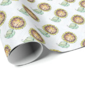 Gift Wrap Roll - NGA-Waterverf Zonnebloemen Cadeaupapier (Rol Hoek)