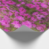 Gift Wrap Roll Paarse Rhododendrons Cadeaupapier (Hoek)
