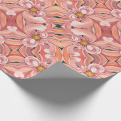 Gift Wrap Roll Peach Dahlia's Cadeaupapier (Hoek)
