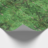 Gift Wrap Roll Pine Boughs Cadeaupapier (Hoek)