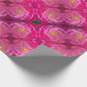 Gift Wrap Roll Roze Cactus Roos Cadeaupapier (Hoek)