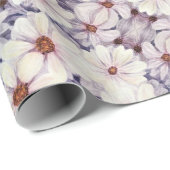 Gift Wrap Roll Witte Afrikaanse madeliefjes Cadeaupapier (Rol Hoek)