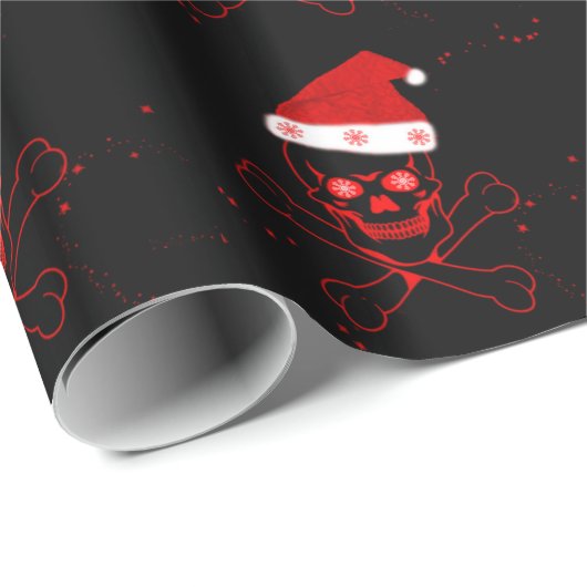 Gift Wrap/Skulls Cadeaupapier (Rol Hoek)