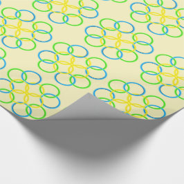 Gift Wrap - snijdende Rings Cadeaupapier