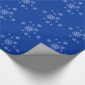 Gift Wrap - Snowflakes Cadeaupapier (Hoek)