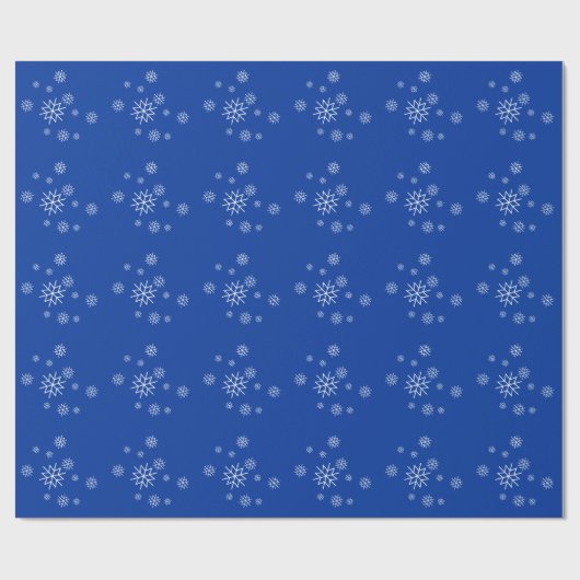 Gift Wrap - Snowflakes Cadeaupapier (Vlak)