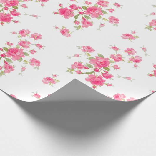 Gift Wrap St Colette June Rozen sorbet Cadeaupapier (Hoek)
