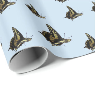 Gift Wrap - Swallowtail Butterflies Cadeaupapier