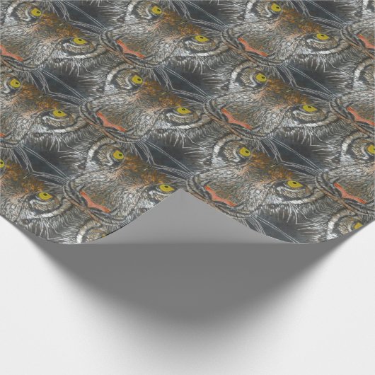 Gift Wrap - Tijgerogen Cadeaupapier (Hoek)