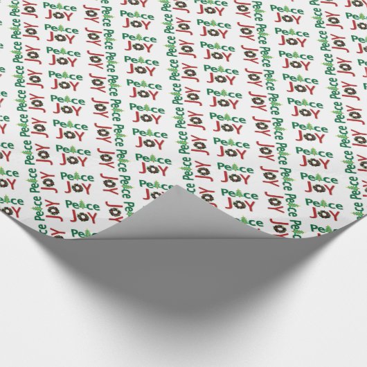 Gift Wrap van de vrede en de Vrede Cadeaupapier (Hoek)