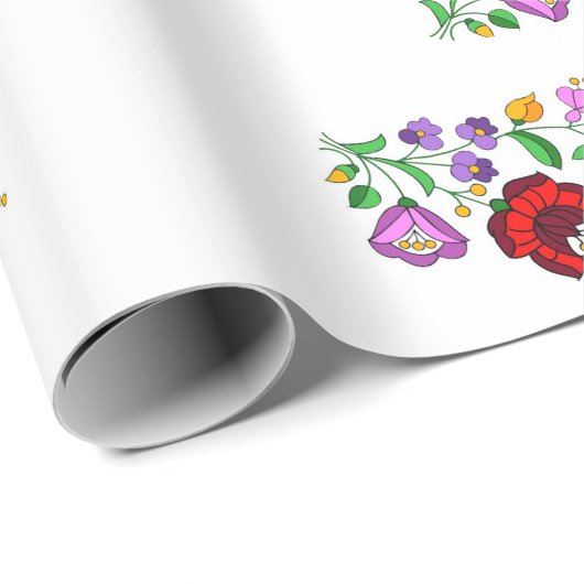 Gift Wrap van het Hongaarse Stroomontwerp Cadeaupapier (Rol Hoek)