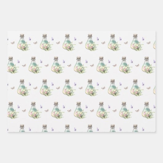 Gift Wrap van para en vlinder Inpakpapier Vel (Voorkant 2)