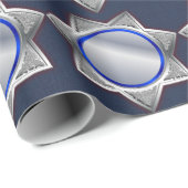 Gift Wrap van politie-badge Cadeaupapier (Rol Hoek)