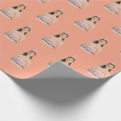 Gift wrap with personalized faces cadeaupapier (Hoek)