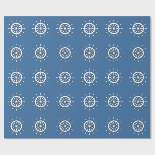 Gift Wrap - Witte Helm Cadeaupapier (Vlak)