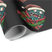 Gift Wrapped Christmas Monster Cadeaupapier (Rol Hoek)