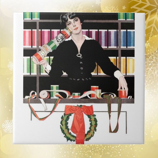 Gift Wrapping Department Tegeltje
