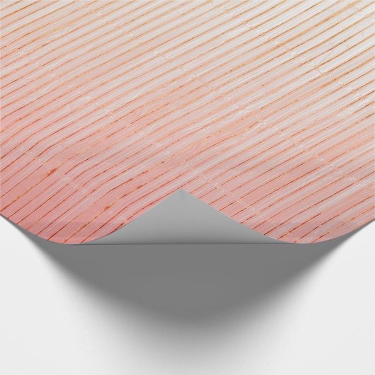 GIFT WRAPPING FADED RED STRIPES CADEAUPAPIER (Hoek)