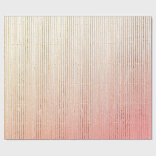 GIFT WRAPPING FADED RED STRIPES CADEAUPAPIER (Vlak)