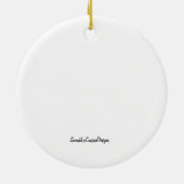 Gift Wrapping Mouse Ornament (Achterkant)