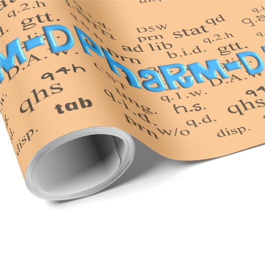 Gift Wrapping Paper Abbrevitions Orang Cadeaupapier (Rol Hoek)