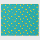 Gift Wrapping Paper Banana Pattern Cadeaupapier (Vlak)