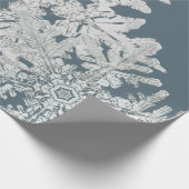 GIFT WRAPPING PAPER BENTLEY SNOWFLAKE CADEAUPAPIER (Hoek)